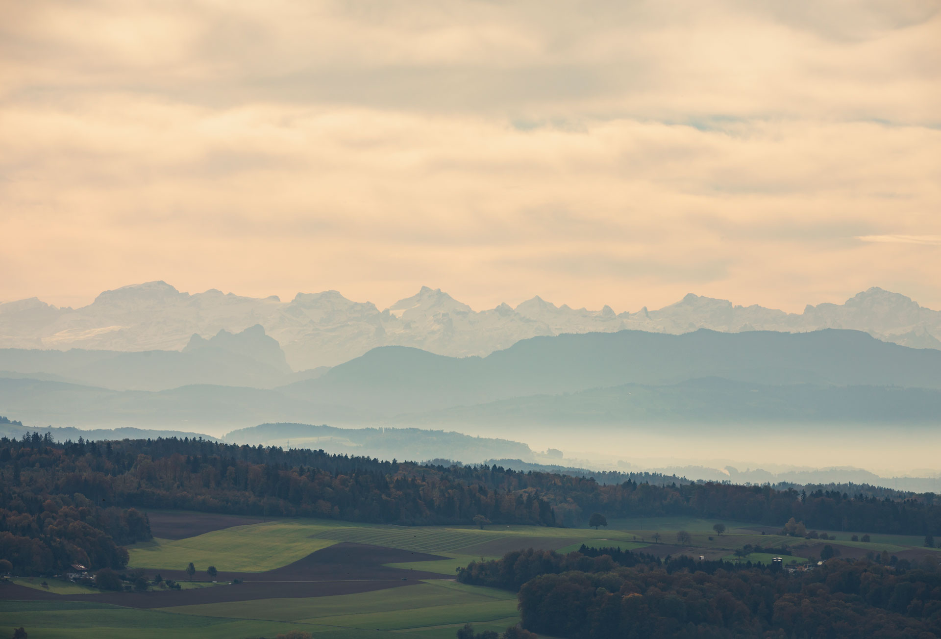 Ausblick Bergpanorama